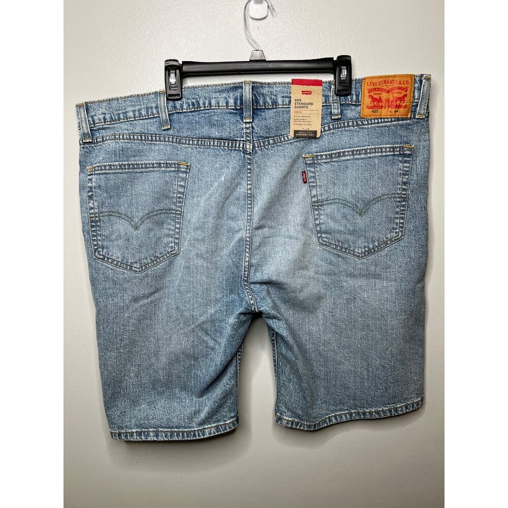 Levis Strauss & Co. 405 Standard Denim Shorts Light Wash W44 - Picture 2 of 10
